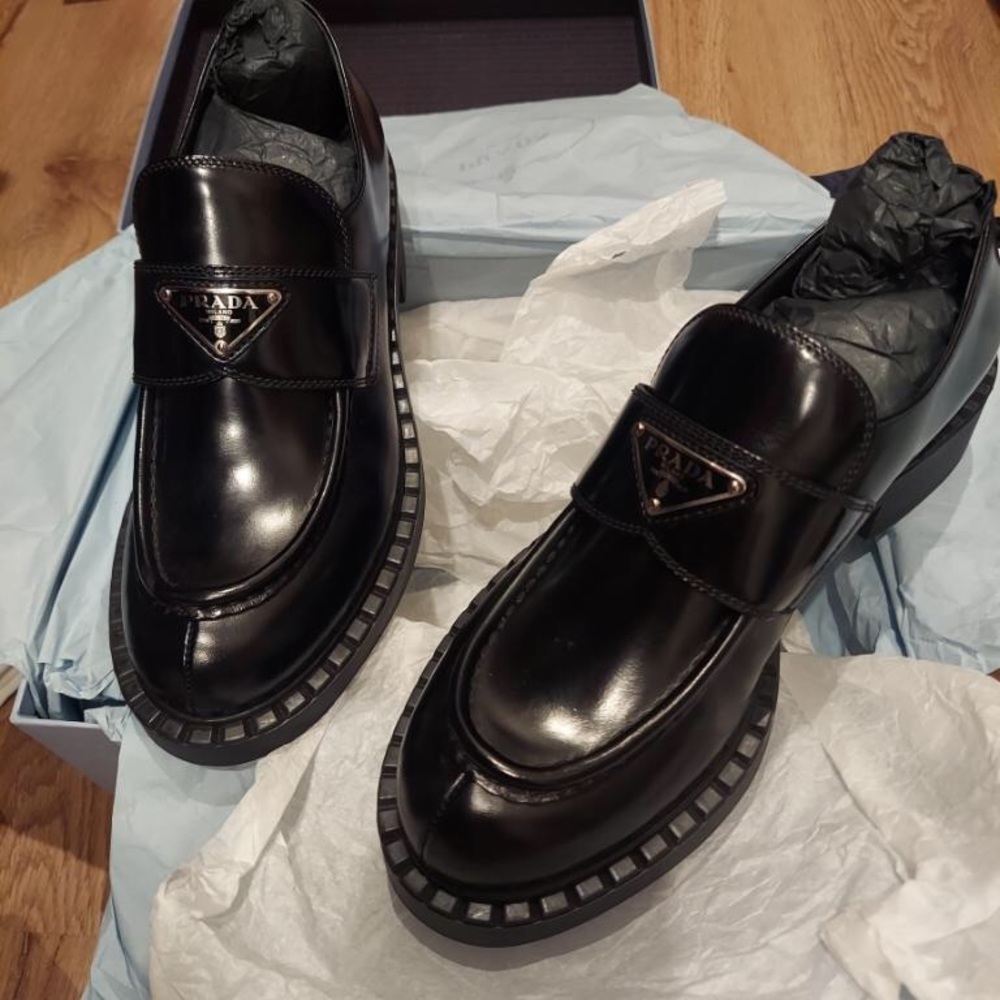 Prada loafers !!